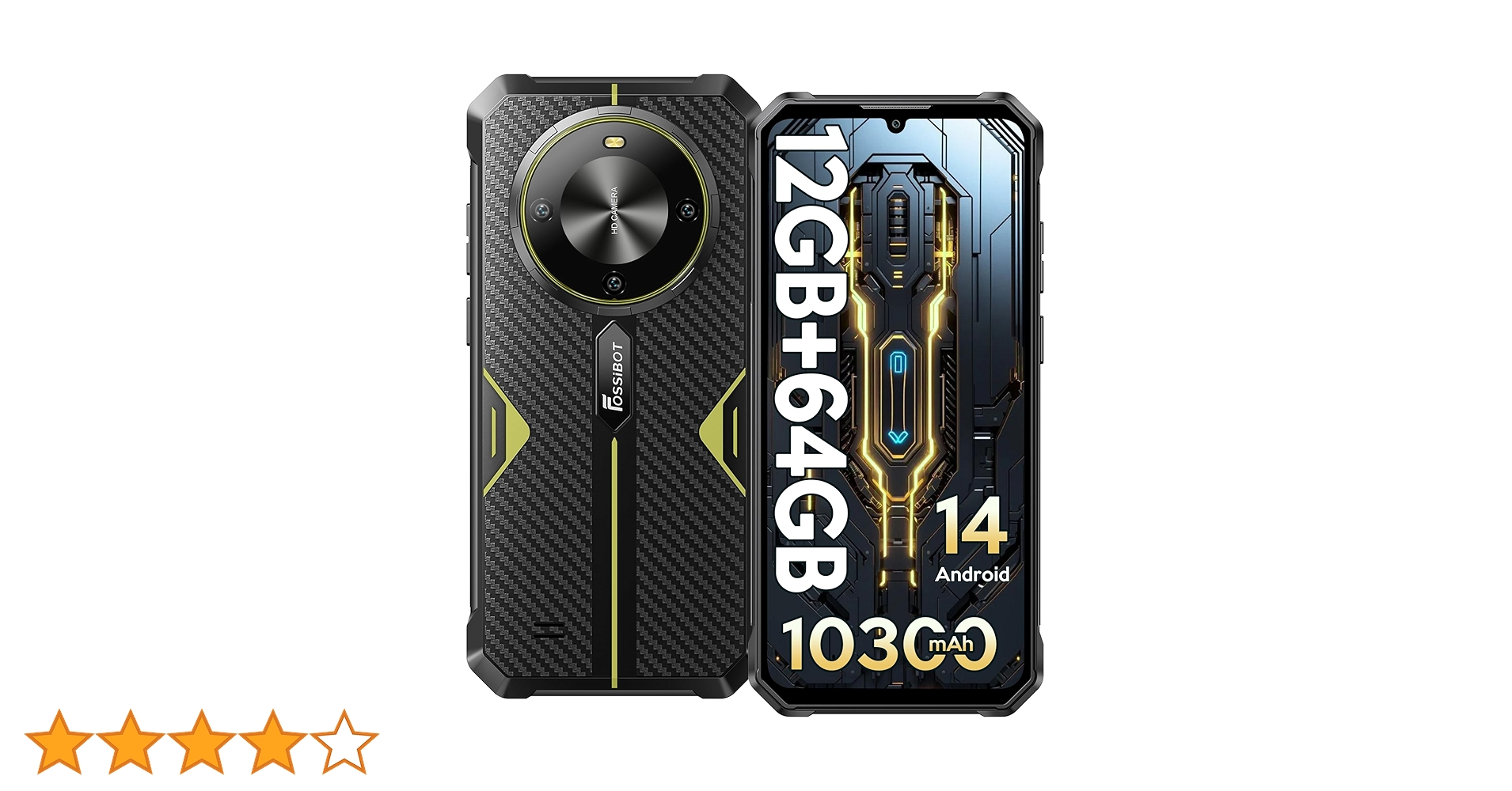 FOSSiBOT F105　simフリー スマホ Amazon | 「Android 14 スマホ」FOSSiBOT F105 SIMフリー スマホ